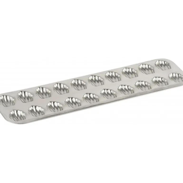 Moule 20 Madeleinettes Fer Blanc Gobel
