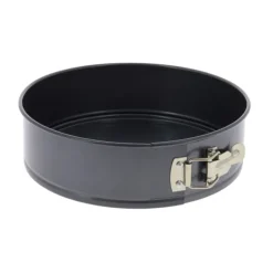 Moule à Manqué Anti Adhésif Fond Amovible Ø 26 cm x H 6,7 cm De Buyer