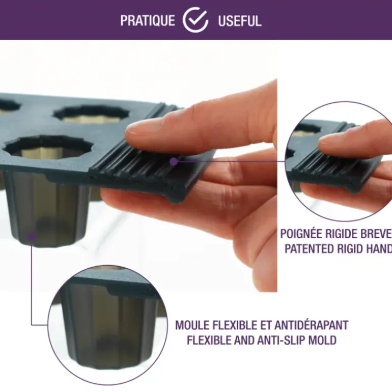 Moule à Mini-Cannelés Silicone (x28) Mastrad
