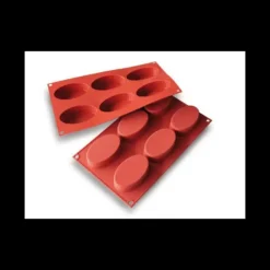 Moule 6 Ovales en Silicone