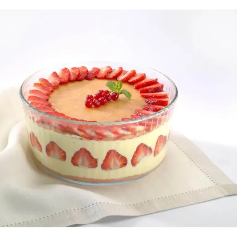 Moule à Soufflé en Verre 21 cm 2,5 L Bake & Enjoy Pyrex