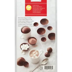 Moule à Sphères en Chocolat 3D pour Boissons Chaudes Wilton