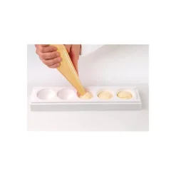 Moule 5 Sphères Silicone Ø 58 mm Silikomart