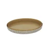 Moule à Tarte Cannelée Inox Perforé Amovible Ø 28 cm x H 2,5 cm De Buyer