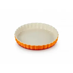Moule à Tarte en Céramique 28 cm Volcanique Le Creuset