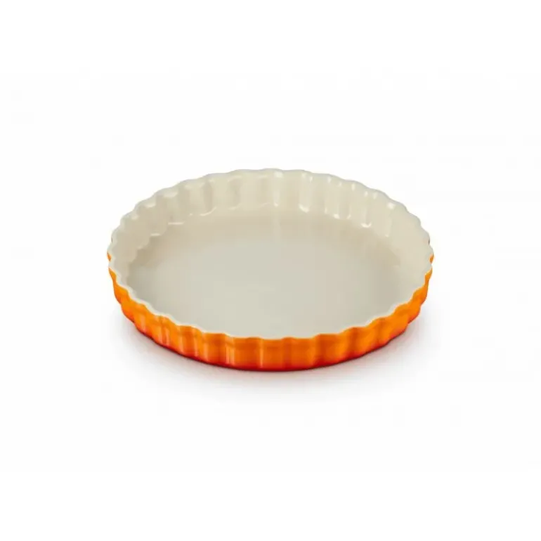 Moule à Tarte en Céramique 28 cm Volcanique Le Creuset