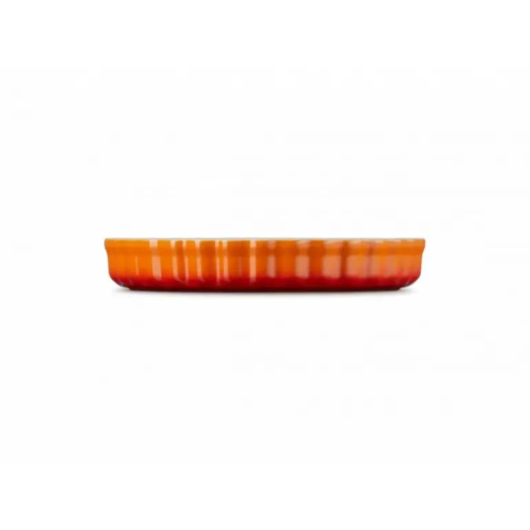 Moule à Tarte en Céramique 28 cm Volcanique Le Creuset