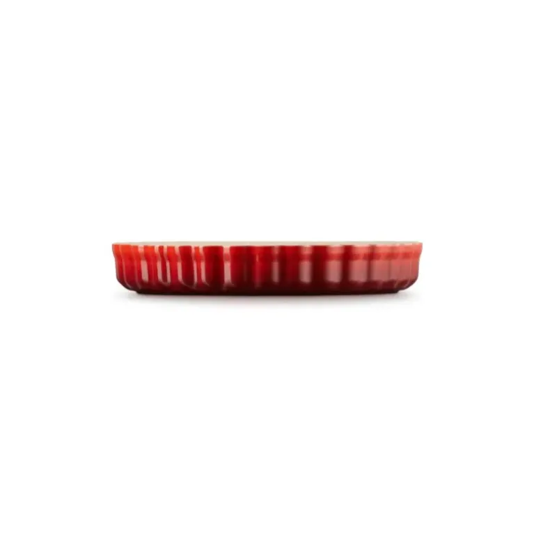 Moule à Tarte en Céramique 28 cm Cerise Le Creuset