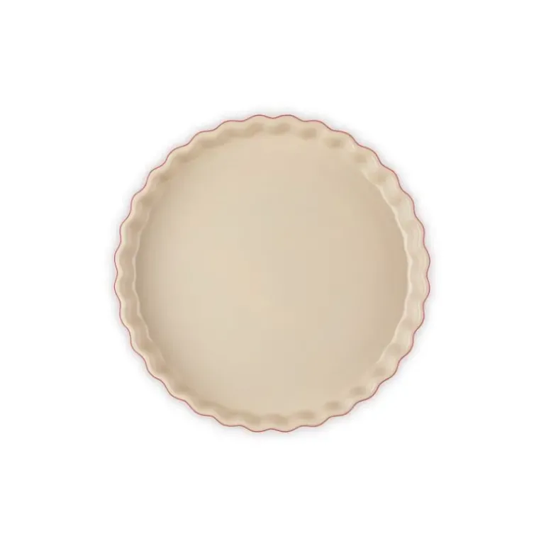 Moule à Tarte en Céramique 28 cm Cerise Le Creuset