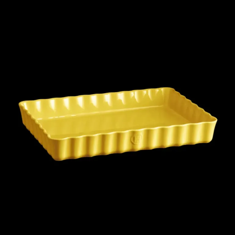 Moule à Tarte Rectangulaire en Céramique 33,5 x 24 cm Provence Emile Henry
