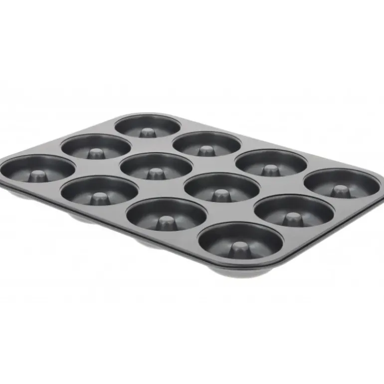 Moule Anti Adhésif 12 Mini Savarins Fermés Ø 7 cm x H 2,2 cm De Buyer