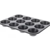 Moule Anti Adhésif 12 Muffins Ø 7 cm x H 3 cm De Buyer