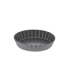 Moule Anti Adhésif Tartelette Cannelée Ø 12 cm x H 2 cm De Buyer