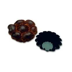 Moule Brioche 14 côtes 12 cm x H 4,5 cm Anti-adhésif Matfer