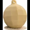 Moule Chocolat Boule de Noël Facette (x2)
