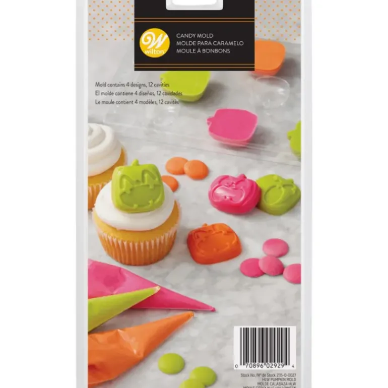 Moule Chocolat Citrouilles (x12) Wilton