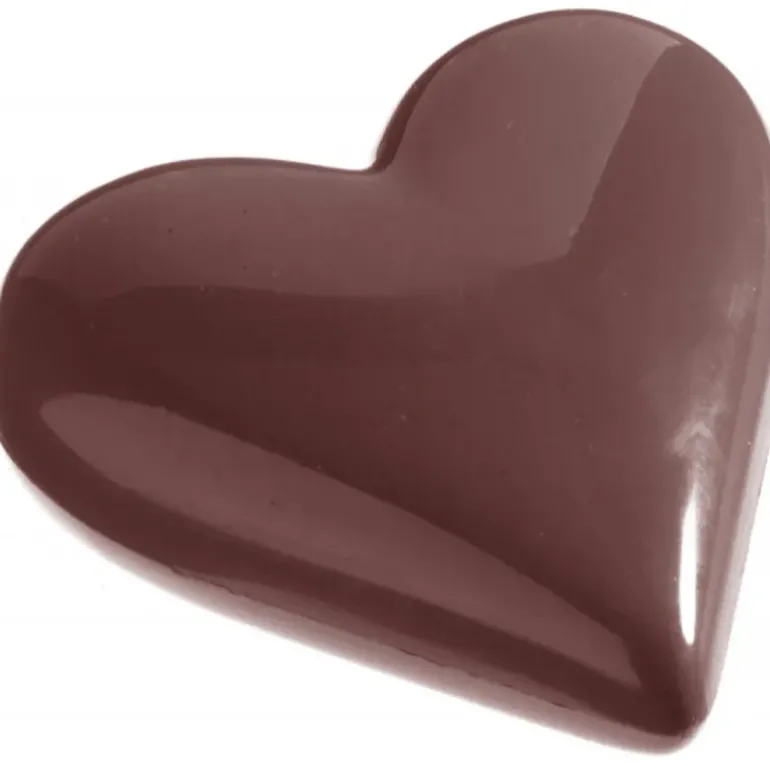 Moule Chocolat Coeur 6.5 cm (x8) Chocolate World