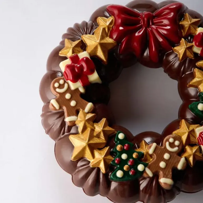 Moule Chocolat Couronne Ø 18 x H 5,5 cm (x2) Pavoni