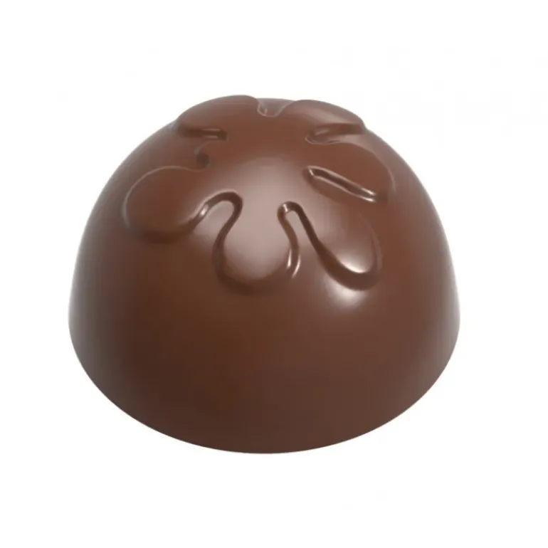 Moule Chocolat Demi-Sphère Fleur (x24) Chocolat Form