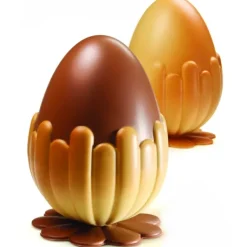 Moule Chocolat Oeuf Fleur Ø 15 x H 20 cm (x2) Pavoni