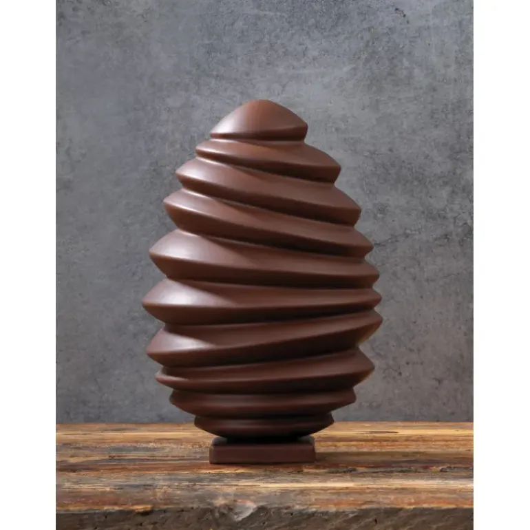 Moule Chocolat Oeuf Pagoda 13,7 x 13,7 cm x H 21,2 cm (x2) Pavoni