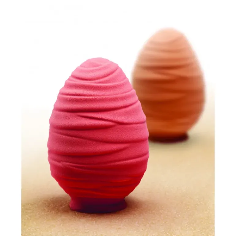 Moule Chocolat Oeuf Ramsès Ø 14 x H 20 cm (x2) Pavoni