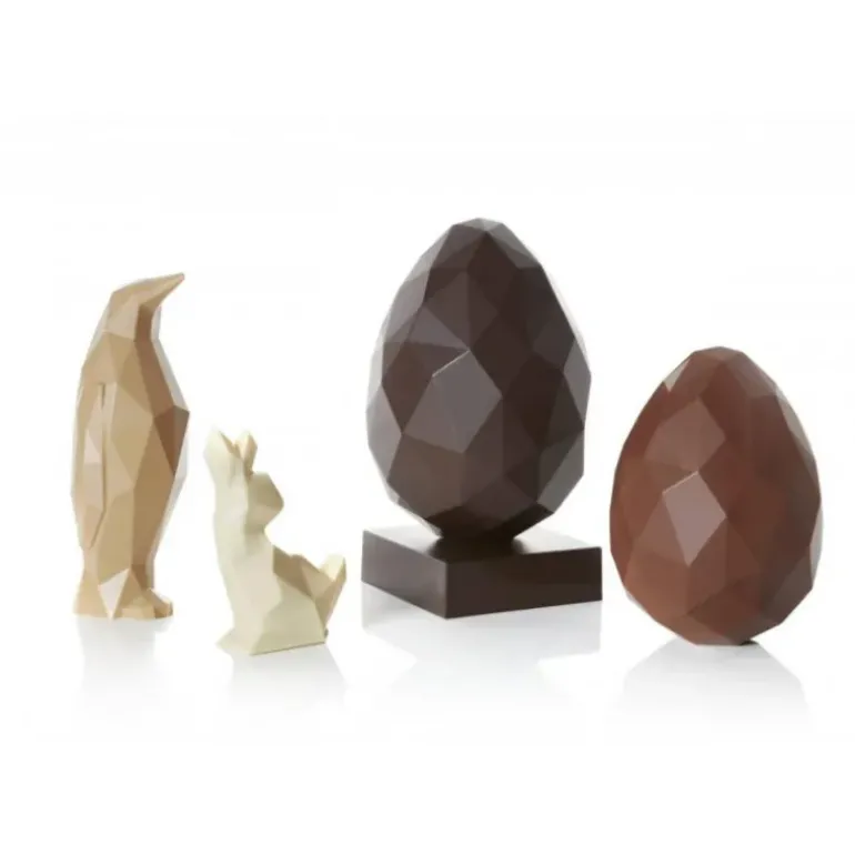 Moule Chocolat Ours Origami 18 cm Barry