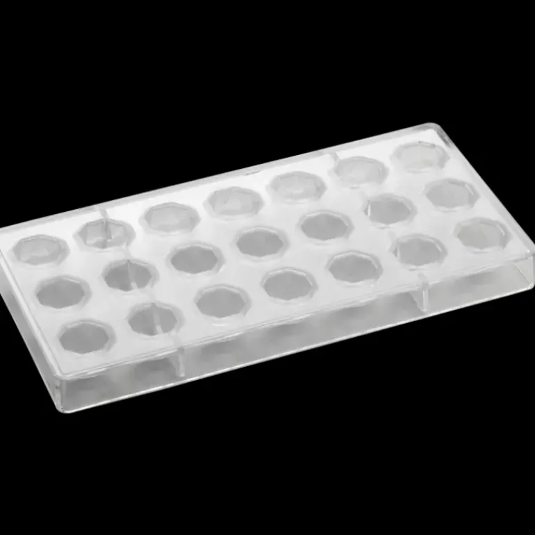 Moule Chocolat Polycarbonate Praline Diamant Ø 2,5 x H 1,4 cm (x24) Pavoni