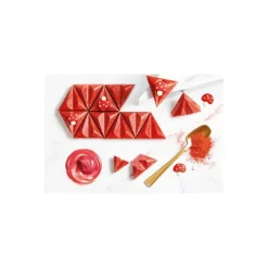 Moule Chocolat Praline Ruby 39,5 mm (x21) Chocolate World