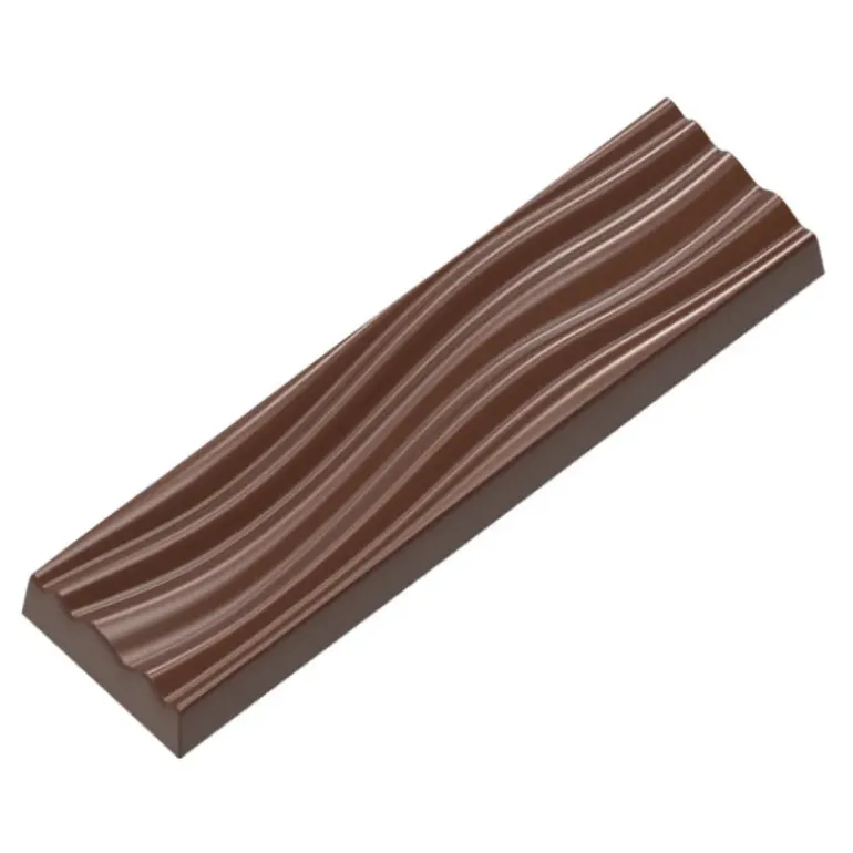 Moule Chocolat Rectangle Ondulation (x7) Chocolat Form