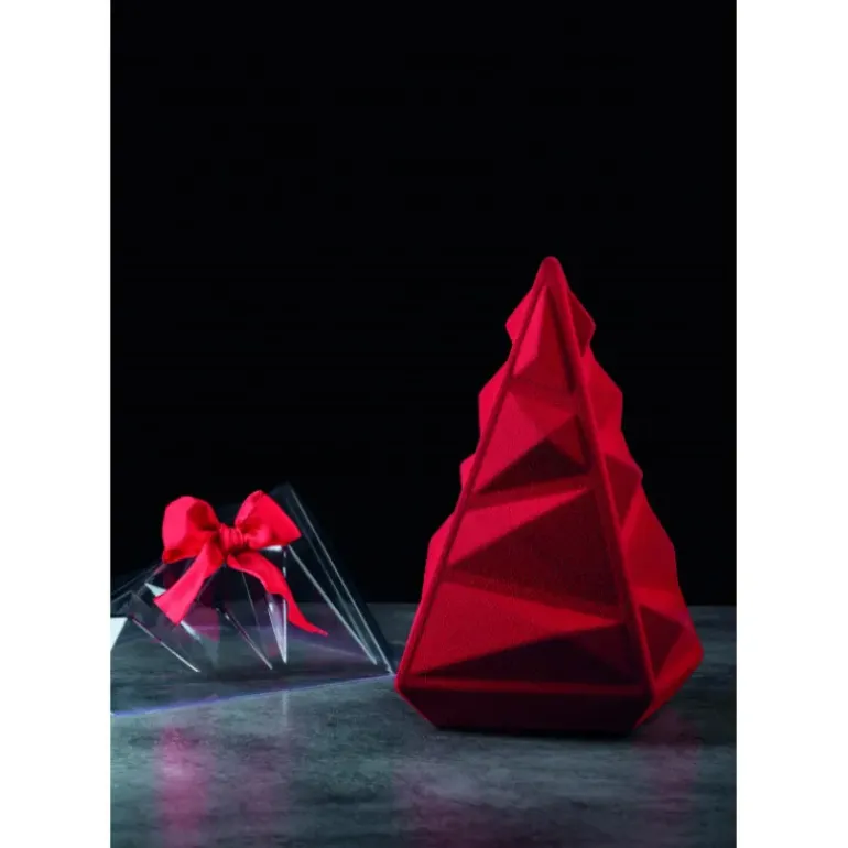 Moule Chocolat Sapin de Noël Rocky 12,5 x H 19,5 cm (x2) Pavoni