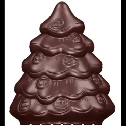 Moule Chocolat Sapin de Noël (x8) Chocolate World