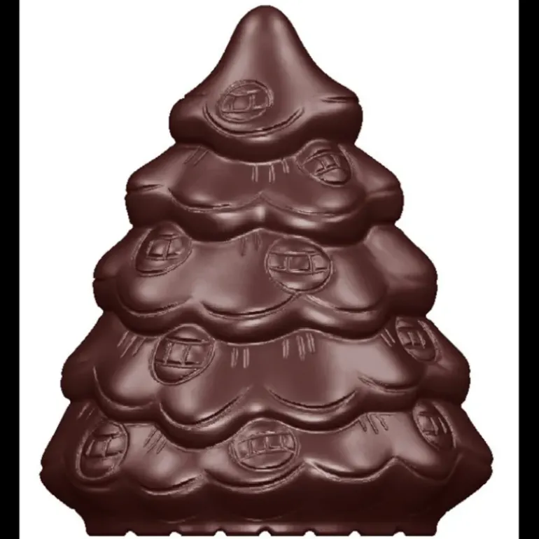 Moule Chocolat Sapin de Noël (x8) Chocolate World