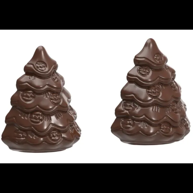 Moule Chocolat Sapin de Noël (x24) Chocolate World