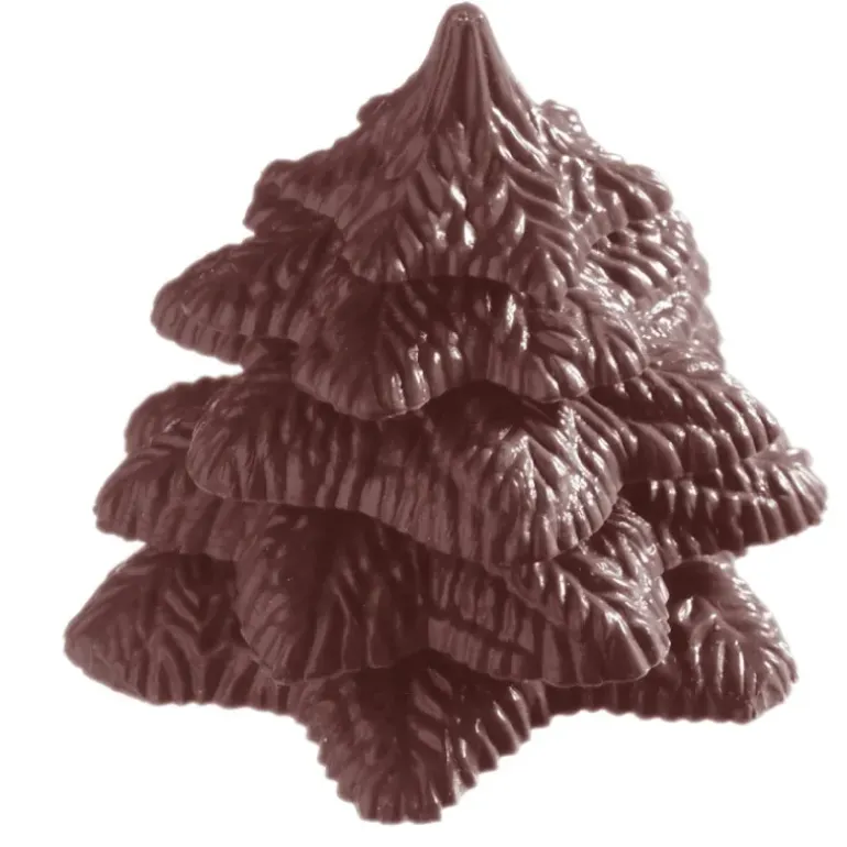 Moule Chocolat Sapin Empilable (x5) Chocolate World