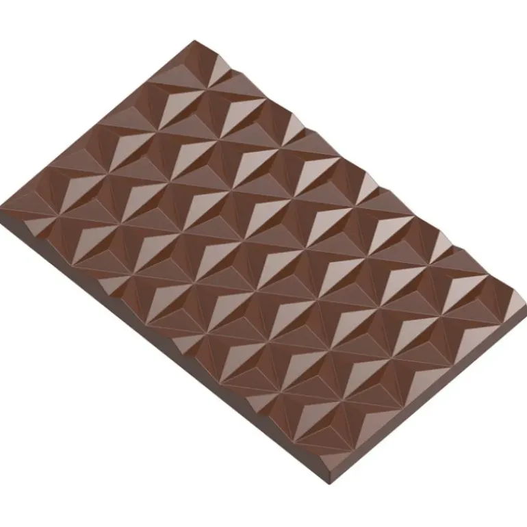 Moule Chocolat Tablette en Etoiles (x2) Chocolate World