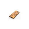 Moule Chocolat Tablette Feuilles et Fleurs 11,8cm (x6) Chocolat Form