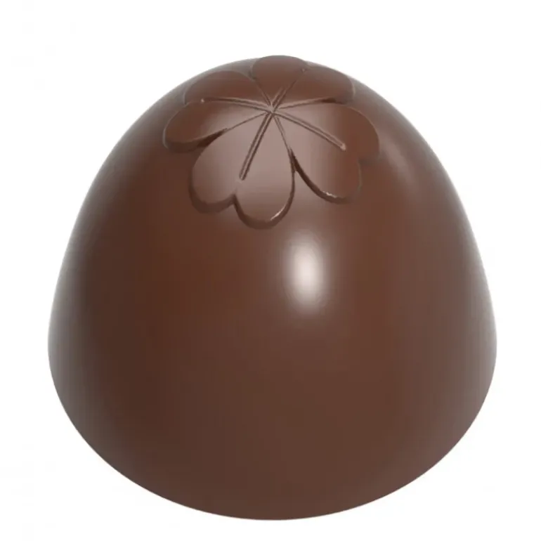 Moule Chocolat Truffe Américaine Trèfle 26,5 mm (x24) Chocolate World