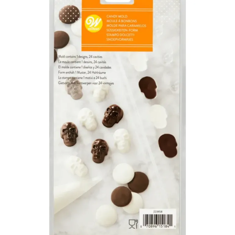 Moule Chocolat Tête de Mort Wilton