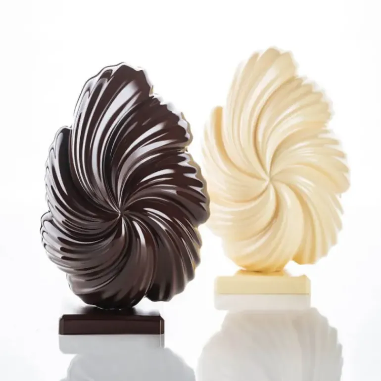 Moule Chocolat Œuf Zefiro Ø 13,8 x H 21,5 cm (x2) Pavoni