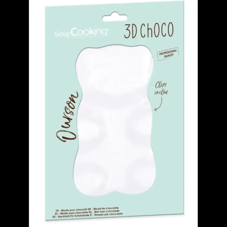 Moule 3D Chocolat Ourson Scrapcooking