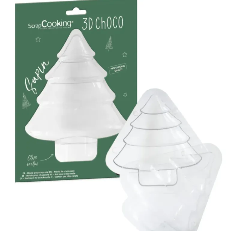 Moule 3D Chocolat Sapin Scrapcooking