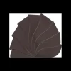 Moule Embout de Bûche 9015 Eventail Droit 9 x 7,5 cm (x6)