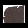 Moule Embout de Bûche 9012 Feuille 9,3 x 8 cm (x6)