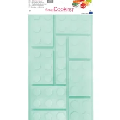 Moule Gâteau Brique Silicone ScrapCooking