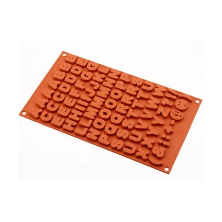 Moule Lettres et Signes en Silicone