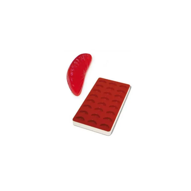 Moule Pâte de Fruit Orange 24 empreintes 7ml SilikoMart Professional