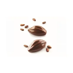 Moule Silicone 6 Cabosses de cacao 10,2 x 5,4 cm 115ml SilikoMart Professional