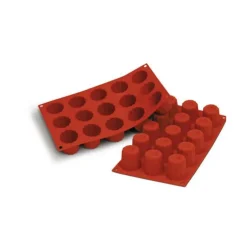 Moule Silicone 15 Cannelés 4,5 cm x H 4,5 cm Silikomart