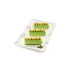 Moule Silicone 6 Éclairs Chicss 13 x 3,8 cm Silikomart 3D Design